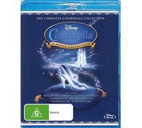 Cinderella: 3-Movie Collection (Cinderella / Cinderella II: Dreams Come True / Cinderella III: A Twist in Time) (The Complete Ci [Region B] [Blu-ray]