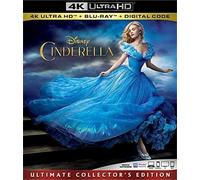 CINDERELLA (4K UHD Blu-ray) Cate Blanchett Lily James (Importación USA)