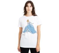 Cinderella Camiseta Diseño Brillante para Mujer (TV25189)