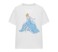 Cinderella Camiseta Diseño Brillante para Mujer (TV25189)