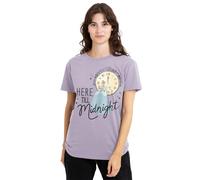 Cinderella Camiseta Here Till Midnight Nochevieja para Mujer (TV25193)