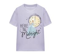Cinderella Camiseta Here Till Midnight Nochevieja para Mujer (TV25210)
