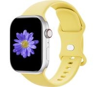 Cindgress Correas deportivas compatibles con Apple Watch de 42 mm, 44 mm, 45 mm, 41 mm, 38 mm, 40 mm, para mujeres y hombres, compatibles con correas de silicona suave para Apple Watch Series 6 para