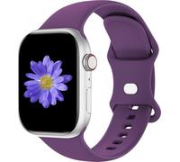 Cindgress Correas deportivas compatibles con Apple Watch de 42 mm, 44 mm, 45 mm, 41 mm, 38 mm, 40 mm, para mujeres y hombres, compatibles con correas de silicona suave para Apple Watch Series 6 para