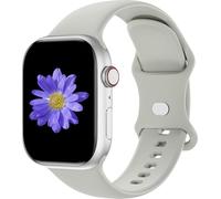 Cindgress Correas deportivas compatibles con Apple Watch de 42 mm, 44 mm, 45 mm, 41 mm, 38 mm, 40 mm, para mujeres y hombres, compatibles con correas de silicona suave para Apple Watch Series 6 para