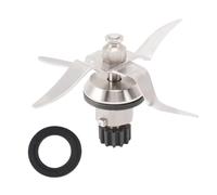 CINDTRGA Cuchilla de licuadora Compatible con Monsieur Compatible con Cuisine Plus Cuchillo Mixto 12T Compatible con Silvercrest SKMK1200A1/B2