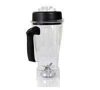 CINDTRGA Vaso de licuadora de 2 l + Tapa for exprimidor de 64 oz, Jarra de licuadora, Tapa de Vaso, Piezas de Cuchillas Compatible con Vitamix, Recipiente de licuadora Transparente