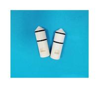 CINDTRGA Vástago de válvula de pistón Blanco, Accesorio de Varilla de válvula de 2 Lados, vástago de máquina de Helado Piezas de Repuesto de máquina de Helado Compatible con Carpigiani