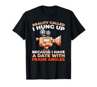 Cine Cámara - Imagen Director De Fotografía Camiseta