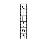 Cine de autor Películas Películas Vida familiar Decoración de vinilo para pared 20x93.5cm No daña la superficie de la pared Negro