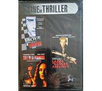 Cine de Thriller, Jaque al Asesino + Lazos de Sangre Asesinos + Sola en la Penumbra DVD estuche fino