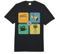 Cineasta Actor Director Cámara Cine Lover Movie Buff Comfort Colors Adult Heavyweight T-Shirt