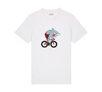 Cinelli Camiseta de tiburón de Sam Turner blanco XL