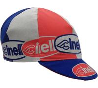 Cinelli Gorra de ciclismo rojo/blanco/negro one_size
