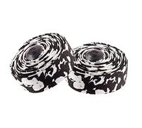 Cinelli Macro Splash - Cinta Adhesiva para Manillar (2 Rollos) Multicolor Blanco/Negro