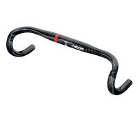 Cinelli Neos Drop Manillar, Color Negro/Rojo, tamaño 40 cm