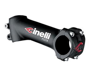 Cinelli Pista Stem - Potencia, tamaño 100 mm, Color Negro