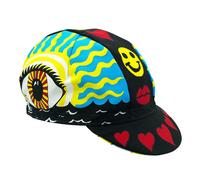 Cinelli Unisex Ana Benaroya Cycling Cap One Size Red