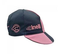 Cinelli Vigorosa II Gorra de Ciclismo, Azul/Rosa, Talla Única
