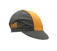 Cinelli We Bike Harder Gorra de Ciclismo, Línea Amarilla, Talla única Unisex Adulto