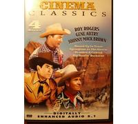Cinema Classics Volume 28: Round-up in Texas; Springtime in the Sierras; Branded a Coward; Rip Roarin' Buckaroo