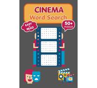 CINEMA Word Search Puzzle Book: Word Searches with Easy to Read Print about Cinema, Movie World, Film Lovers and More | 6x9 inches | 50+ Puzzles ... ... and Free Times (Modern Puzzle Collection)