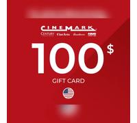 Cinemark Gift Card 100 USD Key - UNITED STATES