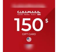 Cinemark Gift Card 150 USD Key - UNITED STATES