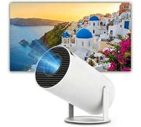 Cinemaster Pro - 4k Smart Projector,5G+2.4G de Ultra Alta Velocidad. Miniproyector portátil Geekek 4K, rotación de 180°,Pantalla Hy300pro de 130", Wi-Fi y Bluetooth,proyector Auto Focus/Keystone