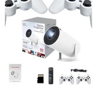 Cinemaster Pro - Proyector de películas inteligente 4K, proyector Lunoosh, proyector de juego M300 Max, proyector de videojuegos M300 Max, proyector LCD M300 Max, juego retro, proyector P30 Max y