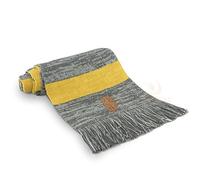 Cinereplicas - Animales Fantásticos - Bufanda - Ultra Suave - Newton Scamander - Licencia Oficial - 190 cm - Gris y Amarillo
