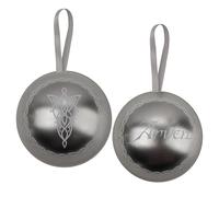 Cinereplicas El Señor de los Anillos - Cápsula navideña de lata - Collar Evenstar - 9 cm de diámetro - Licencia oficial
