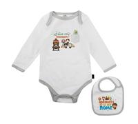 Cinereplicas Harry Potter - Bebé Body y Babero Hogwarts - 12-18 Meses - Licencia Oficial