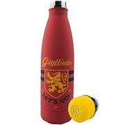 Cinereplicas Harry Potter - Botella de agua aislada de acero inoxidable de 500 ml Gryffindor Vamos - Licencia Oficial