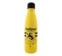 Cinereplicas Harry Potter - Botella de agua aislada de acero inoxidable de 500 ml Hufflepuff Vamos - Licencia oficial
