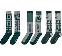 Cinereplicas harry potter - calcetines altos (juego de 3) - licencia o