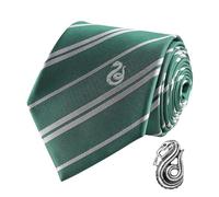 Cinereplicas Harry Potter - Corbata Deluxe Slytherin - Licencia Oficial