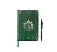 Cinereplicas Harry Potter - Dúo de papelería Deluxe Slytherin - Licencia oficial