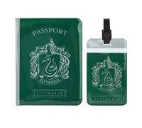 Cinereplicas Harry Potter - Etiqueta de Equipaje y Funda Pasaporte - Licencia Oficial
