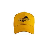 Cinereplicas Harry Potter - Gorra Gryffindor/Slytherin/Ravenclaw/Hufflepuff Talla única 100% algodón - Licencia oficial (Hufflepuff)