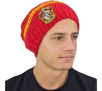 Cinereplicas Harry Potter - Gorro Desgarbado Gryffindor/Slytherin/Hufflepuff/Ravenclaw - Licencia Oficial