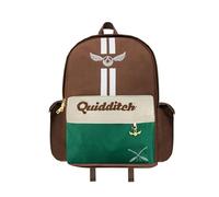 Cinereplicas Harry Potter - Mochila Quidditch con bolsillos en el costado y parte delantera 38 * 33 * 10cm - Licencia oficial
