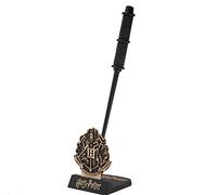 Cinereplicas Harry Potter - Pluma varita mágica con soporte y lenticular marcapáginas - Licencia Oficial