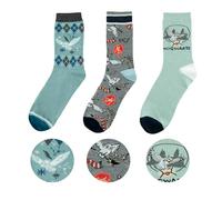 Set 3 pares de calcetines cinereplicas harry potter hedwig