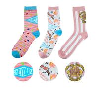 Cinereplicas Harry Potter - Set de 3 pares calcetines Honeydukes Talla Única - Licencia Oficial