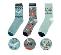 Cinereplicas Harry Potter - Set of 3 Hedwig Socks One Size - Official Licence, M