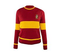 Cinereplicas Harry Potter - Suéter de Quidditch Gryffindor - S - para Personalizar - Licencia Oficial