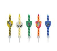 Cinereplicas Harry Potter - Velas Harry Potter Logos (Set de 10) - Licencia Oficial