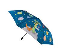 Cinereplicas Le Petit Prince - Paraguas cósmicos - Plegable - Automático - Diámetro abierto 121 cm - Licencia oficial
