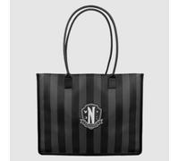 Cinereplicas mercredi - cabas académie nevermore - noir - 41 * 34 cm
